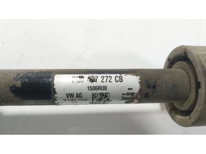 Recambio de transmision derecha para seat arona (kj7, kjp) 1.0 tsi referencia OEM IAM  2Q0407272CB 