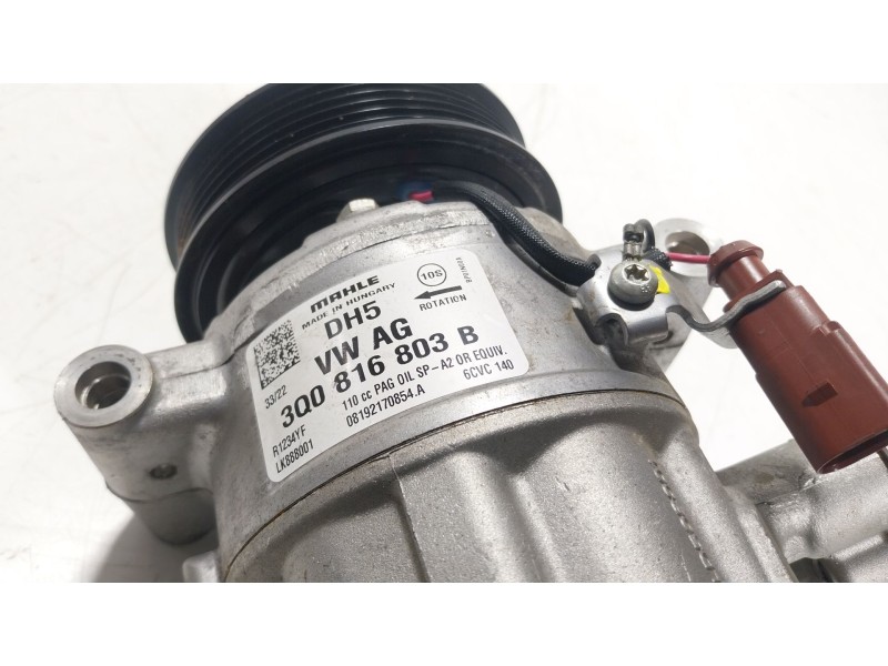 Recambio de compresor aire acondicionado para seat leon sportstourer (kl8) fr referencia OEM IAM  3Q0816803B 