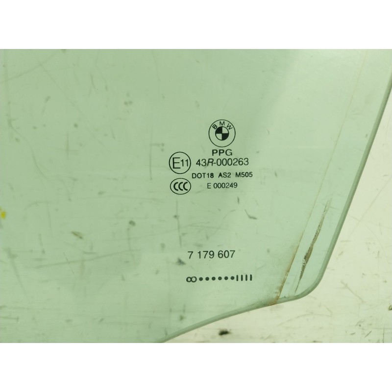 Recambio de cristal puerta delantero izquierdo para bmw x6 (e71, e72) xdrive 50 i referencia OEM IAM  7179607 