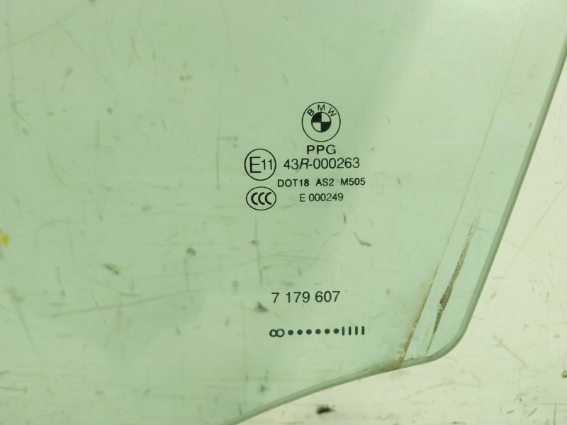 Recambio de cristal puerta delantero izquierdo para bmw x6 (e71, e72) xdrive 50 i referencia OEM IAM  7179607 