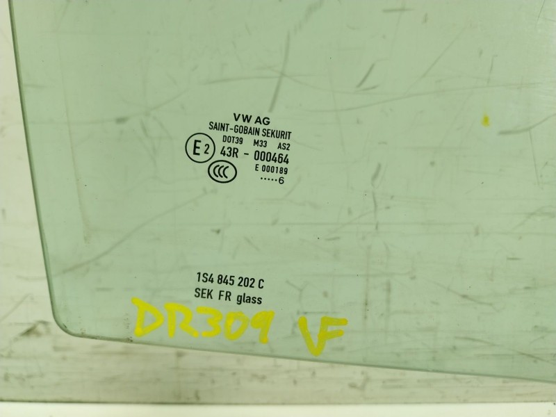 Recambio de cristal puerta delantero derecho para seat mii (kf1, ke1) 1.0 referencia OEM IAM  1S4845202C 