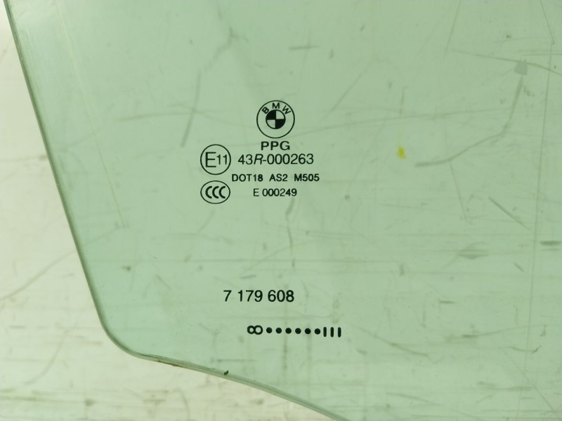 Recambio de cristal puerta delantero derecho para bmw x6 (e71, e72) xdrive 50 i referencia OEM IAM  7179608 