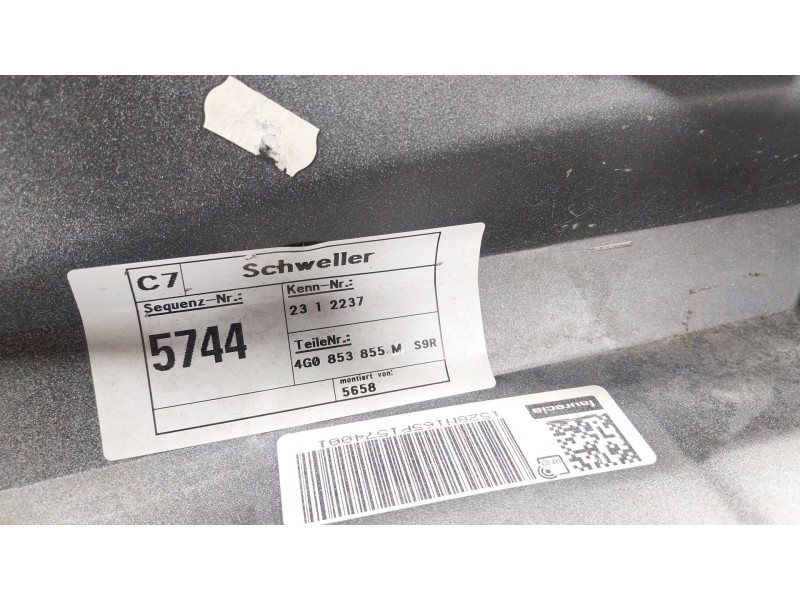 Recambio de faldon lateral para audi a6 c7 (4g2, 4gc) 2.0 tdi quattro referencia OEM IAM  4G0853855M 