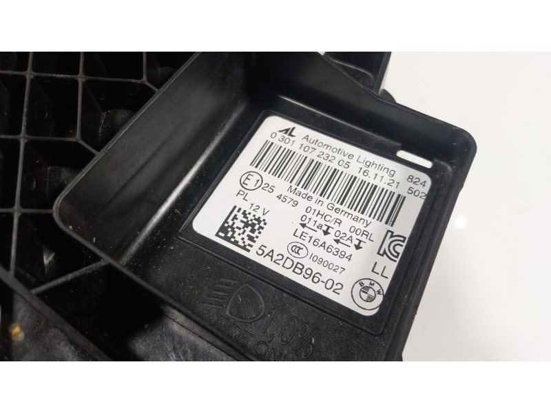 Recambio de faro derecho para bmw z4 roadster (g29) sdrive 20 i referencia OEM IAM 63115B41818 5A2DB9602 