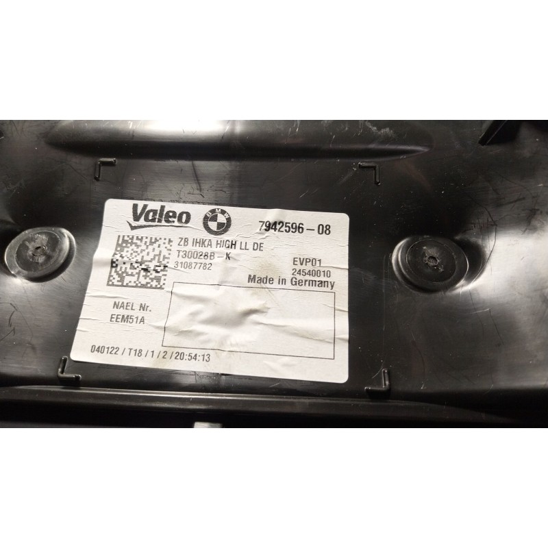 Recambio de calefaccion entera normal para bmw z4 roadster (g29) sdrive 20 i referencia OEM IAM 64116995269 794259608 