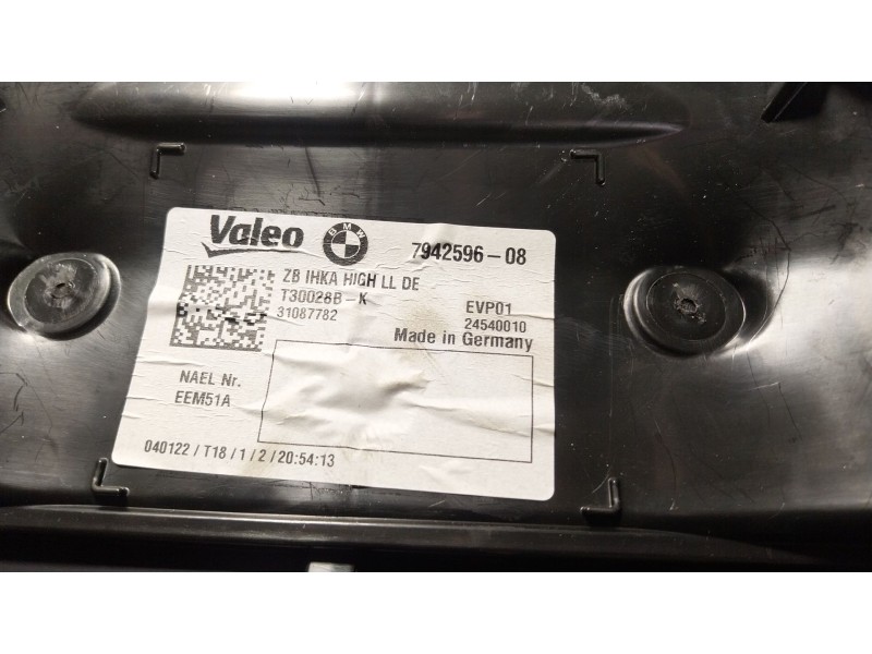 Recambio de calefaccion entera normal para bmw z4 roadster (g29) sdrive 20 i referencia OEM IAM 64116995269 794259608 