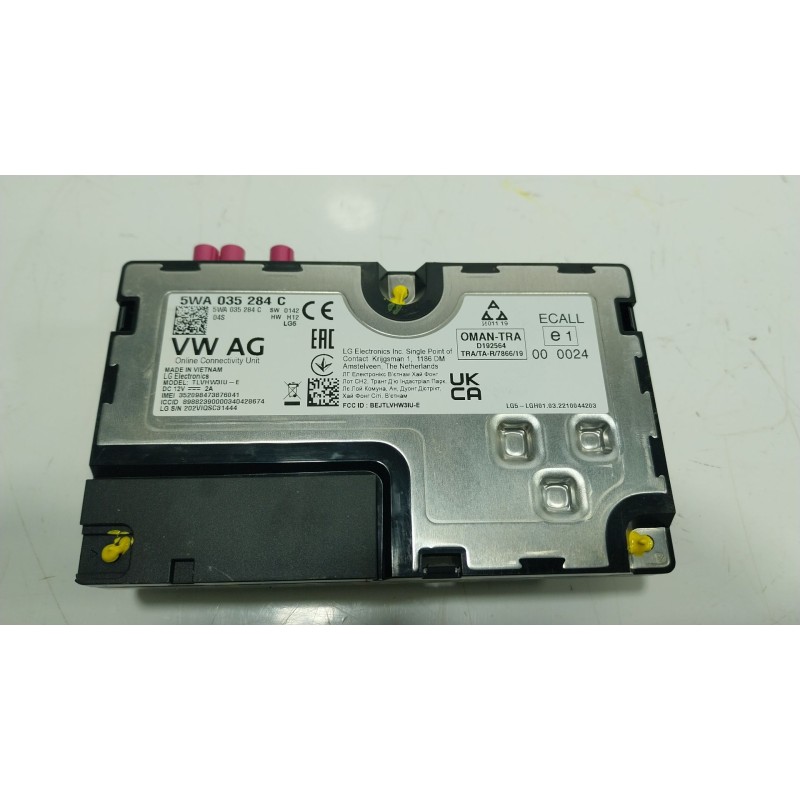 Recambio de modulo electronico para cupra leon sportstourer (kl8) 1.4 tsi phev referencia OEM IAM  5WA035284C 