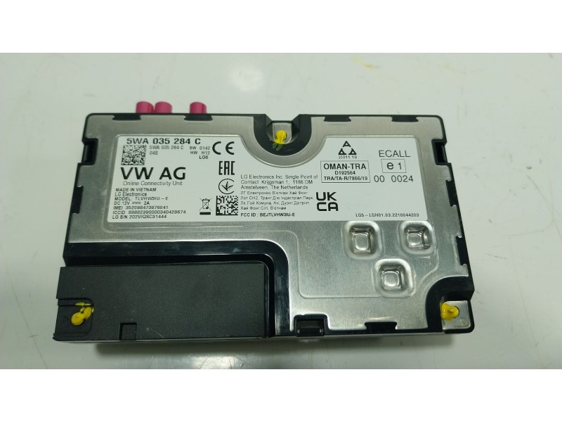 Recambio de modulo electronico para cupra leon sportstourer (kl8) 1.4 tsi phev referencia OEM IAM  5WA035284C 