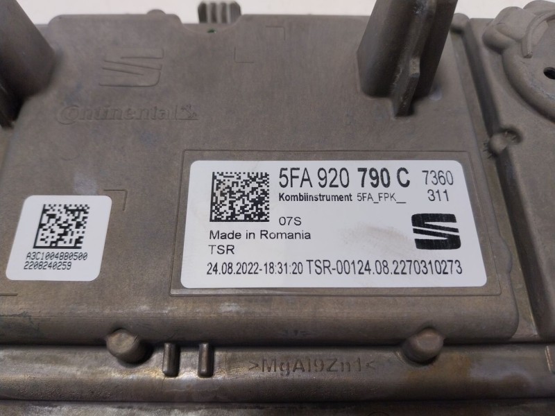 Recambio de cuadro instrumentos para seat leon sportstourer (kl8) fr referencia OEM IAM  5FA920790C 