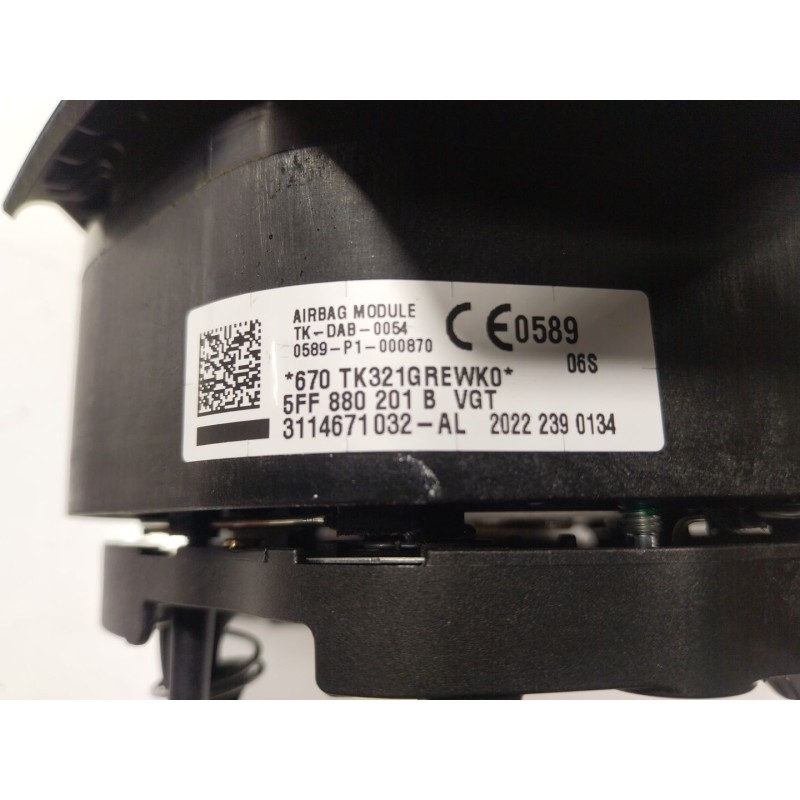 Recambio de airbag delantero izquierdo para cupra leon sportstourer (kl8) 1.4 tsi phev referencia OEM IAM  5FF880201B 