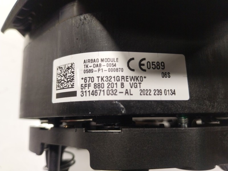 Recambio de airbag delantero izquierdo para cupra leon sportstourer (kl8) 1.4 tsi phev referencia OEM IAM  5FF880201B 
