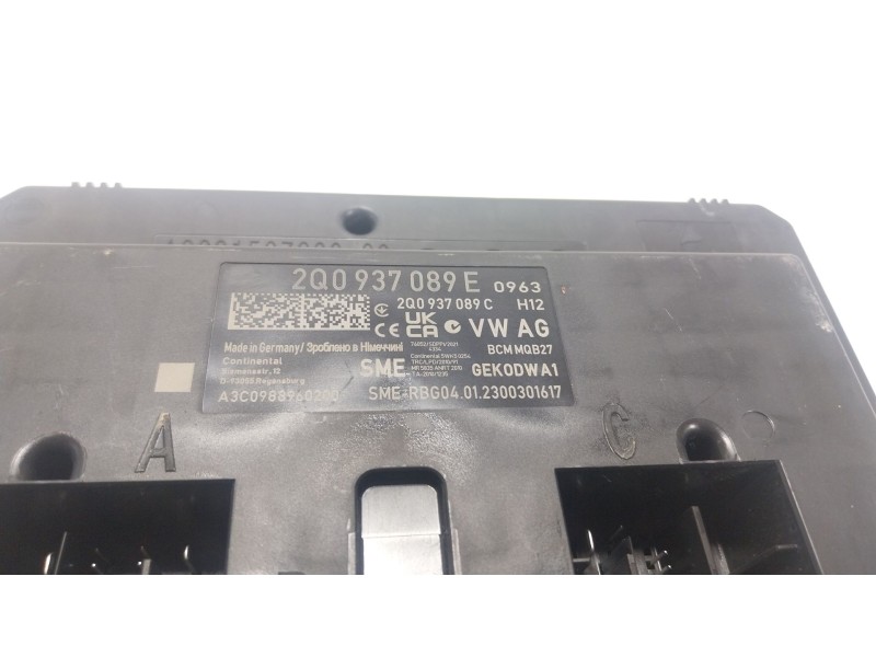 Recambio de modulo electronico para seat arona (kj7, kjp) 1.0 tsi referencia OEM IAM  2Q0937089E 