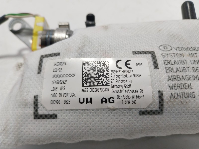 Recambio de airbag delantero derecho para seat leon sportstourer (kl8) fr referencia OEM IAM 5FA880242F 5FA880242F 