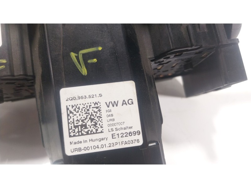 Recambio de mando intermitentes para seat arona (kj7, kjp) 1.0 tsi referencia OEM IAM 2Q0953502 2Q0953521S 