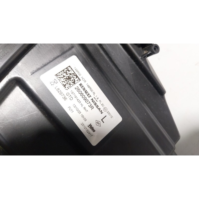 Recambio de faro izquierdo para renault master iv 2.3 dci diesel fap energy cat referencia OEM IAM  260609073R 