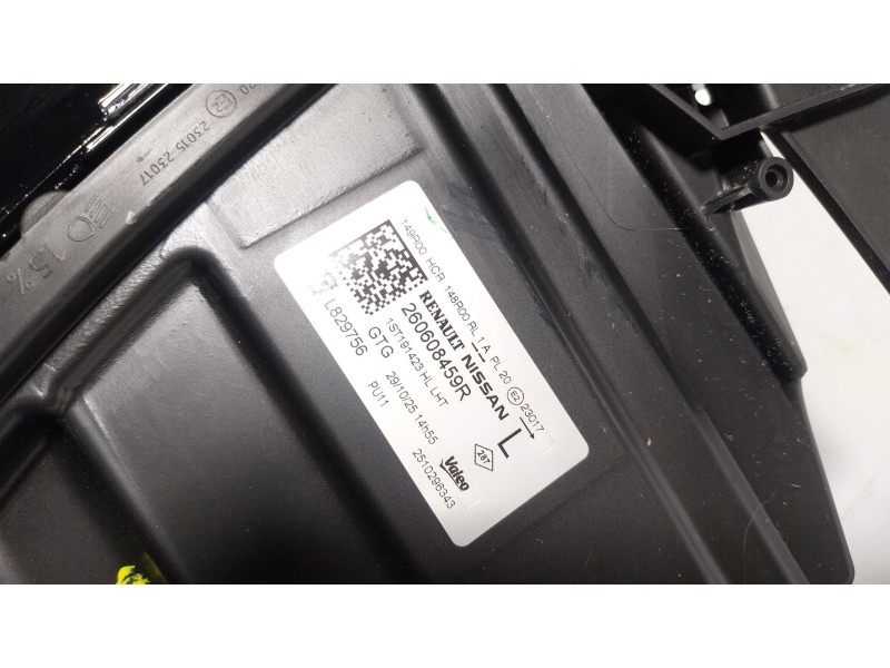 Recambio de faro izquierdo para renault master iv 2.3 dci diesel fap energy cat referencia OEM IAM  260608459R 