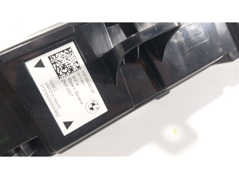 Recambio de piloto trasero antiniebla derecho para bmw z4 roadster (g29) sdrive 20 i referencia OEM IAM 63217450451 H3745045109 