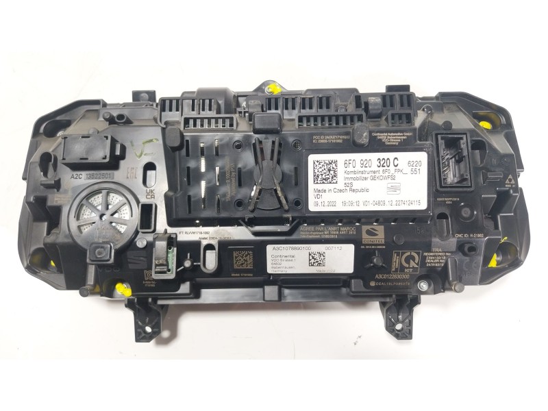 Recambio de cuadro instrumentos para seat arona (kj7, kjp) 1.0 tsi referencia OEM IAM 6F0920320C 6F0920320C 