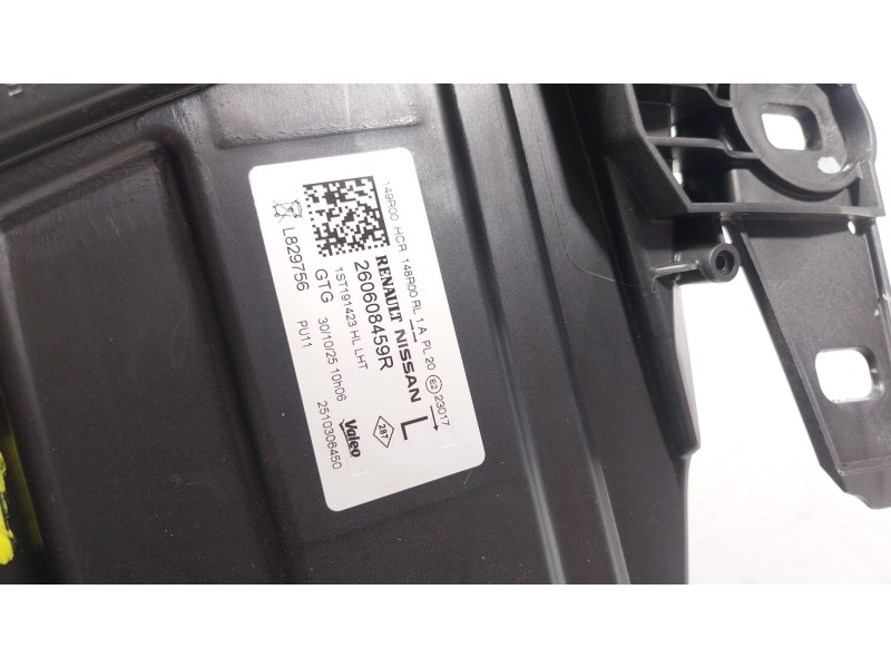 Recambio de faro izquierdo para renault master iv 2.3 dci diesel fap energy cat referencia OEM IAM  260608459R 