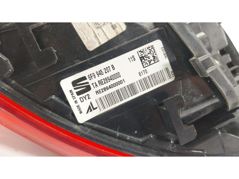 Recambio de piloto trasero izquierdo para seat arona (kj7, kjp) 1.0 tsi referencia OEM IAM 6F9945207B 6F9945207B 