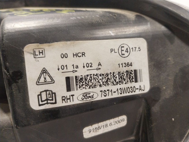 Recambio de faro izquierdo para ford mondeo iv (ba7) 2.0 tdci referencia OEM IAM  7S7113W030AJ 