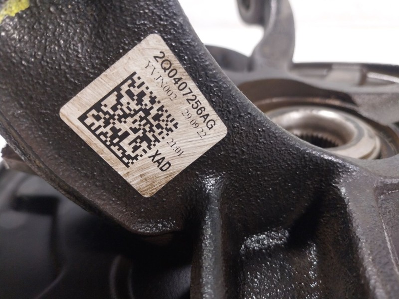 Recambio de mangueta delantera derecha para seat ibiza v (kj1, kjg) 1.0 tsi referencia OEM IAM  2Q0407256AG 