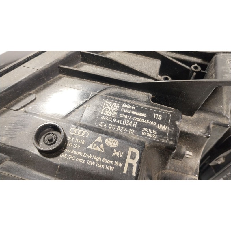 Recambio de faro derecho para audi a6 c7 (4g2, 4gc) 2.0 tdi quattro referencia OEM IAM  4G0941034H 