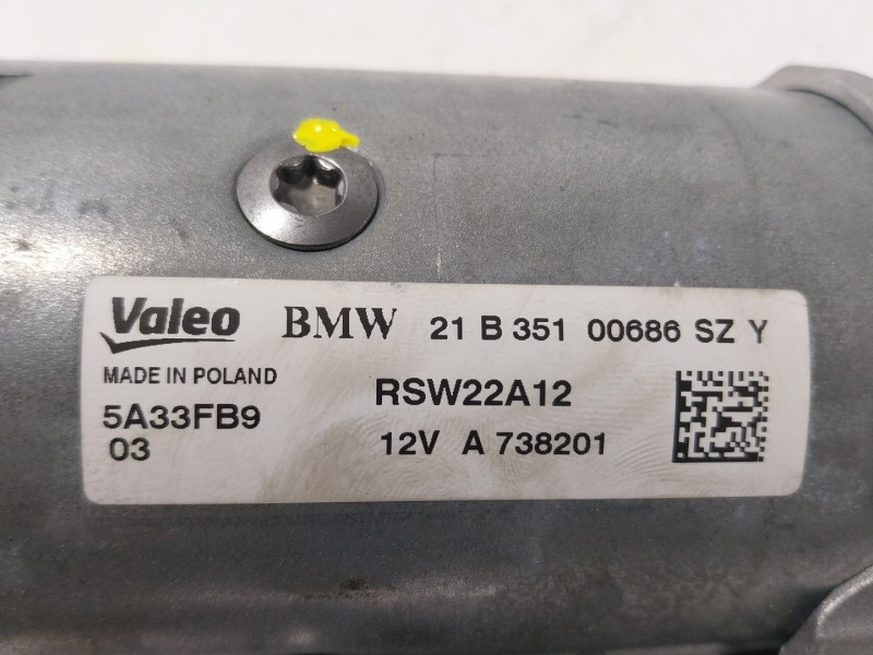 Recambio de motor arranque para bmw z4 roadster (g29) sdrive 20 i referencia OEM IAM 12419847303 5A33FB9 