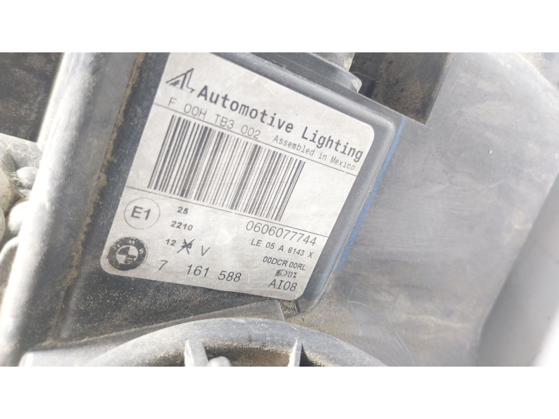 Recambio de faro derecho para bmw x5 (e70) 3.0 d referencia OEM IAM 63117288992 7161588 