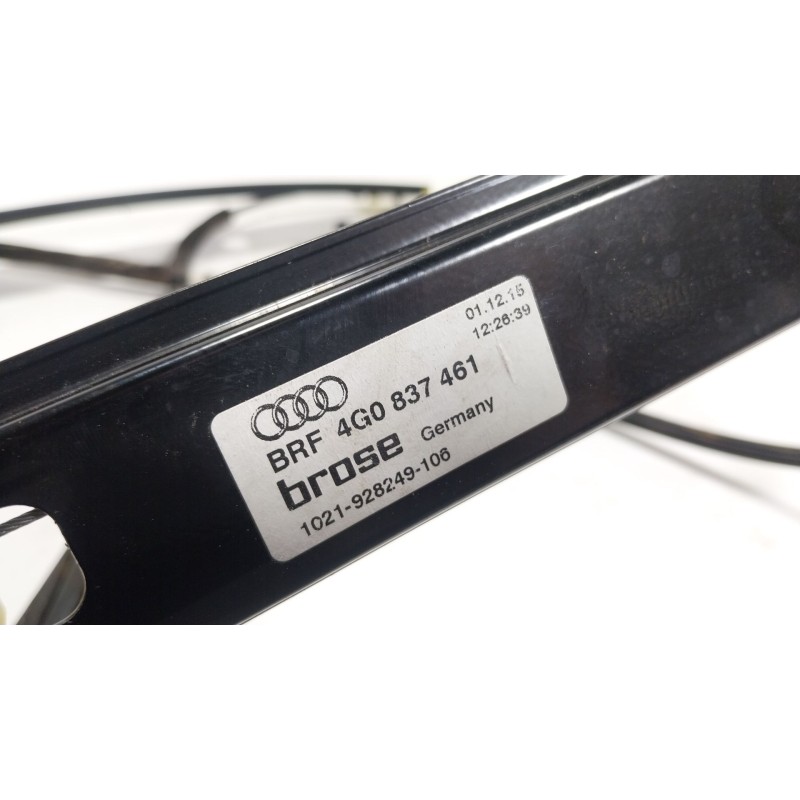 Recambio de elevalunas delantero izquierdo para audi a6 c7 (4g2, 4gc) 2.0 tdi quattro referencia OEM IAM  4G0837461 