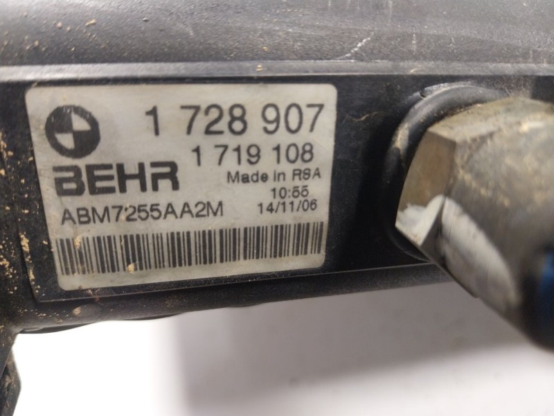 Recambio de radiador agua para bmw z3 roadster (e36) 1.9 i referencia OEM IAM  1728907 