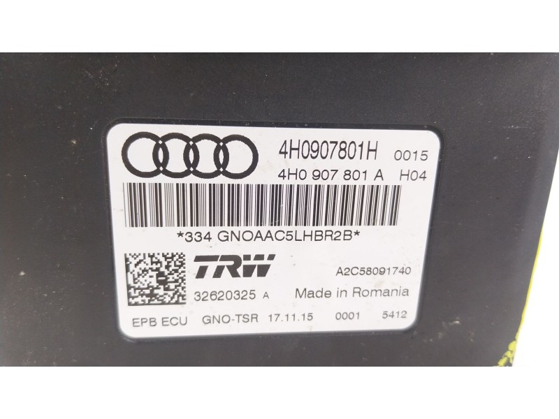 Recambio de modulo electronico para audi a6 c7 (4g2, 4gc) 2.0 tdi quattro referencia OEM IAM  4H0907801H 