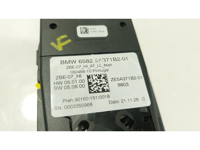 Recambio de mando multifuncion para bmw z4 roadster (g29) sdrive 20 i referencia OEM IAM 65825A371B2 65825A371B2 