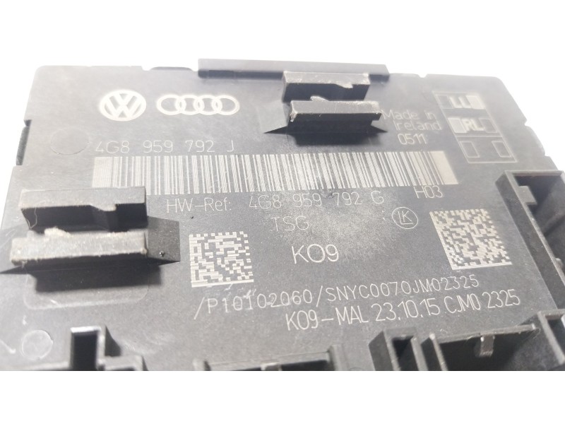 Recambio de modulo electronico para audi a6 c7 (4g2, 4gc) 2.0 tdi quattro referencia OEM IAM  4G8959792J 
