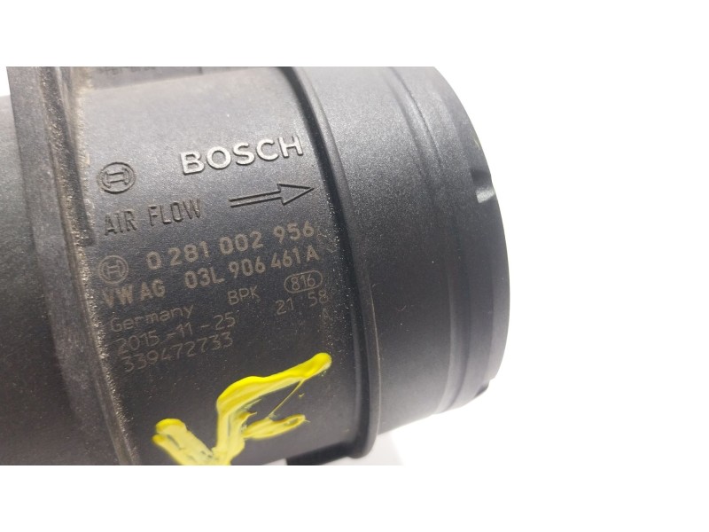 Recambio de caudalimetro para audi a6 c7 (4g2, 4gc) 2.0 tdi quattro referencia OEM IAM  03L906461A 