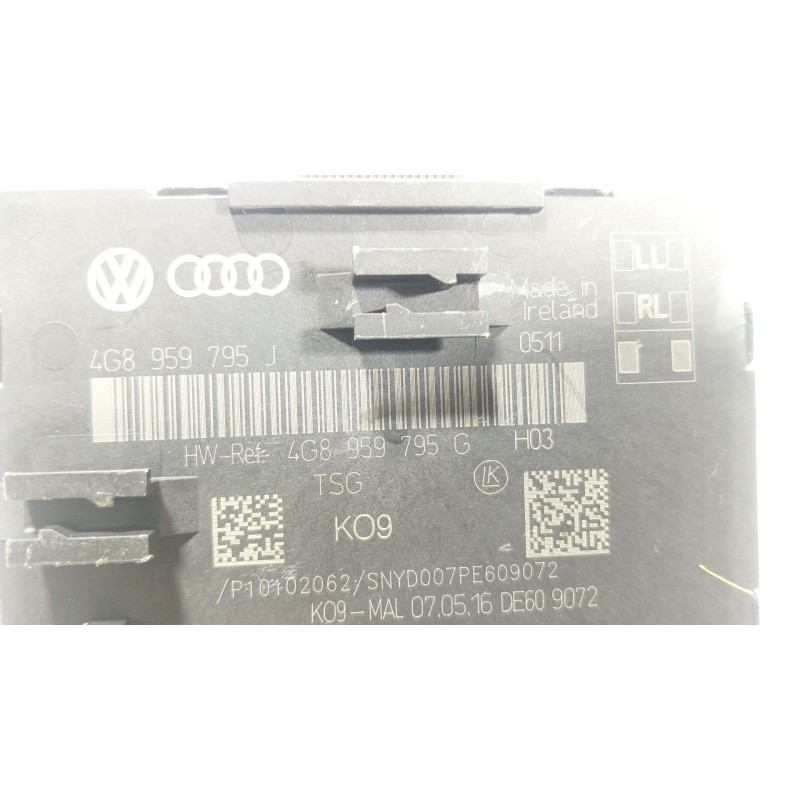 Recambio de modulo electronico para audi a6 c7 (4g2, 4gc) 2.0 tdi quattro referencia OEM IAM 4G8959795JH 4G8959795J 