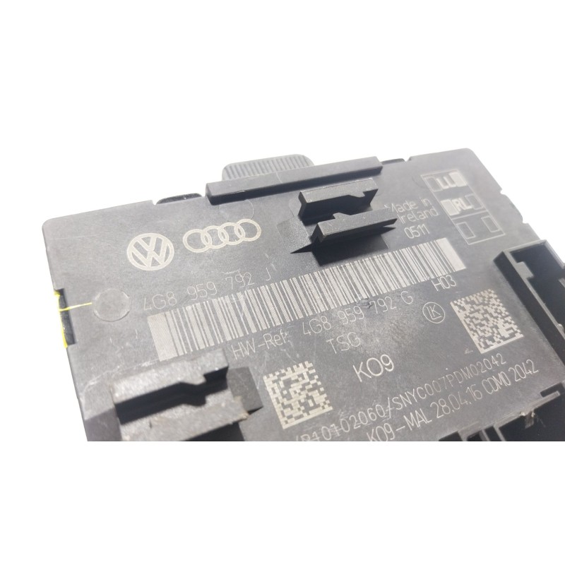 Recambio de modulo electronico para audi a6 c7 (4g2, 4gc) 2.0 tdi quattro referencia OEM IAM 4G8959792H 4G8959792J 