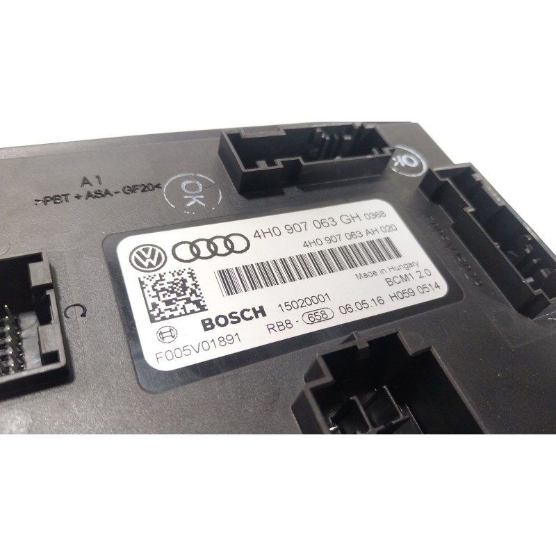 Recambio de modulo electronico para audi a6 c7 (4g2, 4gc) 2.0 tdi quattro referencia OEM IAM 4H0907063GK 4H0907063GH 