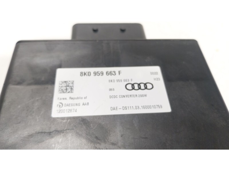 Recambio de modulo electronico para audi a6 c7 (4g2, 4gc) 2.0 tdi quattro referencia OEM IAM 8K0959663F 8K0959663F 