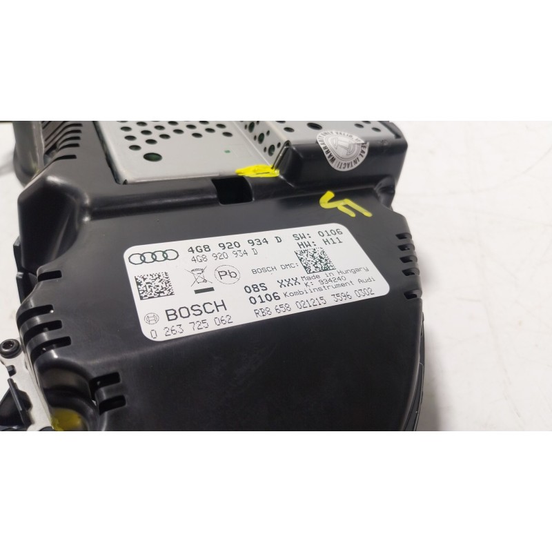 Recambio de cuadro instrumentos para audi a6 c7 (4g2, 4gc) 2.0 tdi quattro referencia OEM IAM 4G8920934D 4G8920934D 