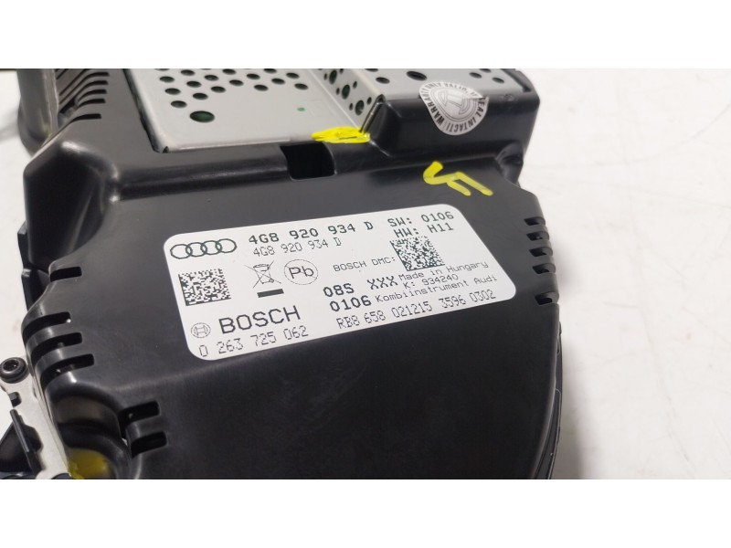 Recambio de cuadro instrumentos para audi a6 c7 (4g2, 4gc) 2.0 tdi quattro referencia OEM IAM 4G8920934D 4G8920934D 