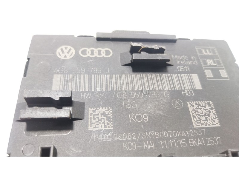 Recambio de modulo electronico para audi a6 c7 (4g2, 4gc) 2.0 tdi quattro referencia OEM IAM 4G8959795H 4G8959795J 