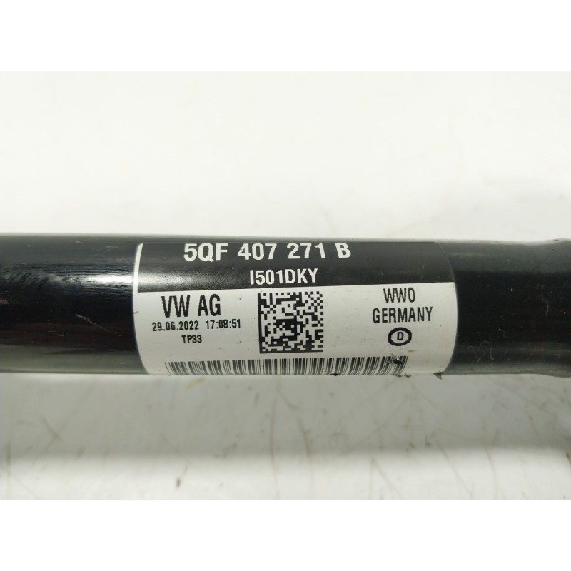 Recambio de transmision izquierda para cupra leon sportstourer (kl8) 1.4 tsi phev referencia OEM IAM  5QF407271B 