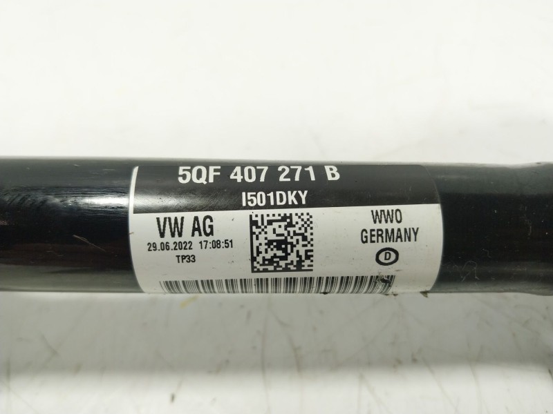 Recambio de transmision izquierda para cupra leon sportstourer (kl8) 1.4 tsi phev referencia OEM IAM  5QF407271B 