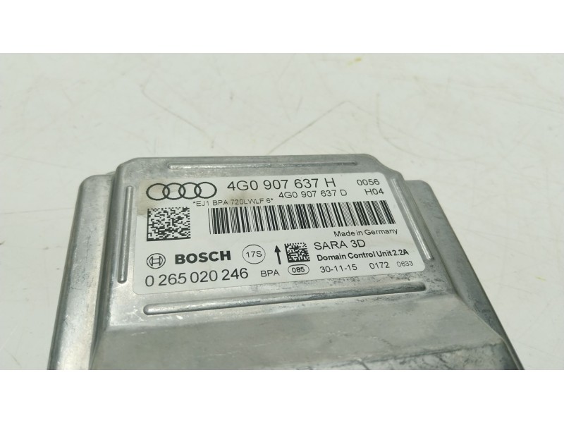 Recambio de centralita airbag para audi a6 c7 (4g2, 4gc) 2.0 tdi quattro referencia OEM IAM 4G0907637H 4G0907637H 