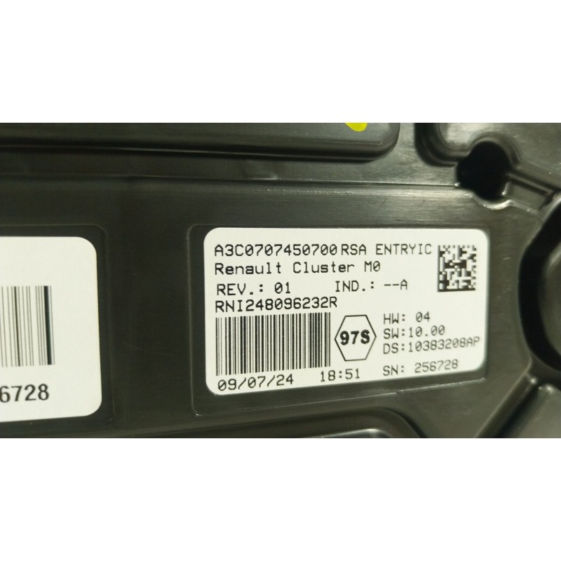 Recambio de cuadro instrumentos para renault master iv 2.3 dci diesel fap energy cat referencia OEM IAM  248096232R 