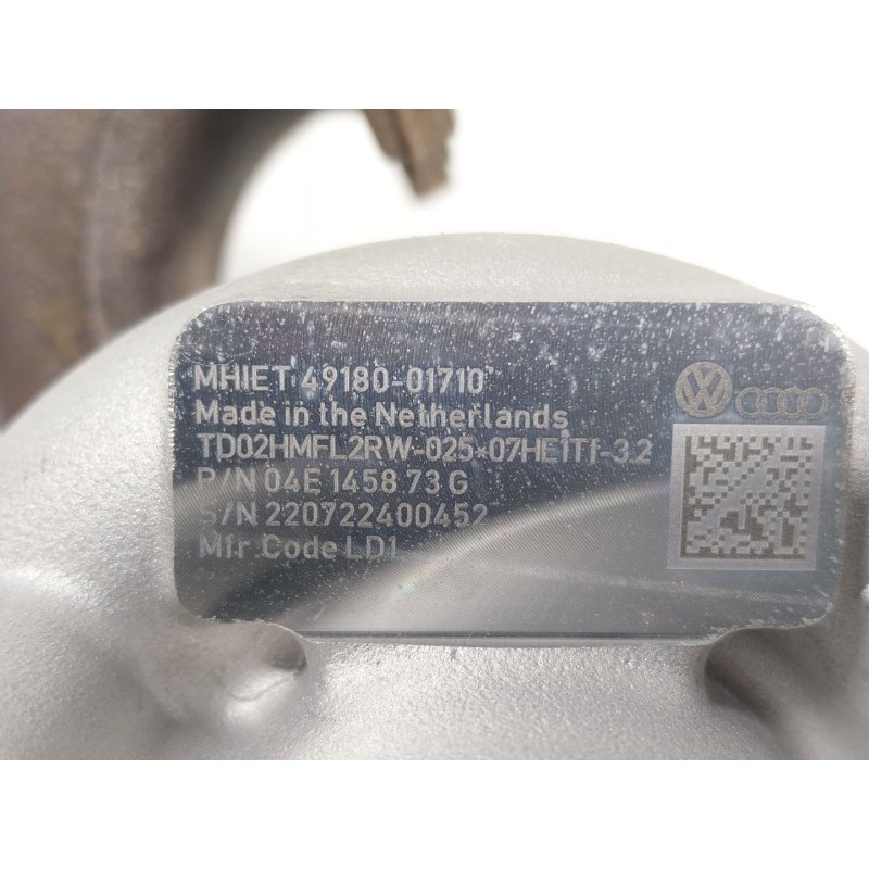 Recambio de turbocompresor para cupra leon sportstourer (kl8) 1.4 tsi phev referencia OEM IAM 04E145873G 04E145873G 