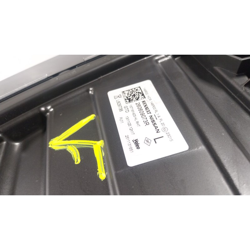 Recambio de faro izquierdo para renault master iv 2.3 dci diesel fap energy cat referencia OEM IAM  260609073R 