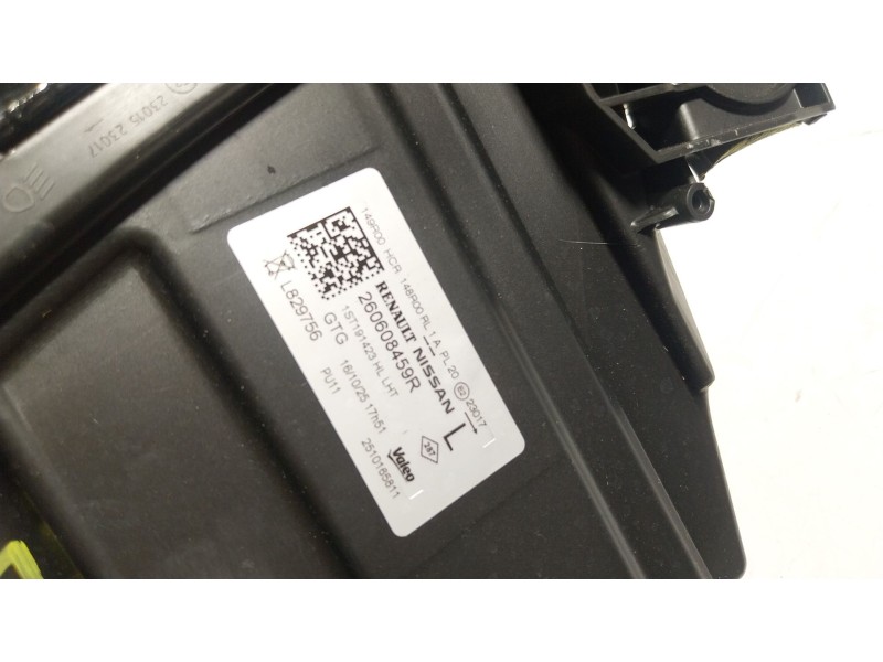 Recambio de faro izquierdo para renault master iv 2.3 dci diesel fap energy cat referencia OEM IAM  260608459R 