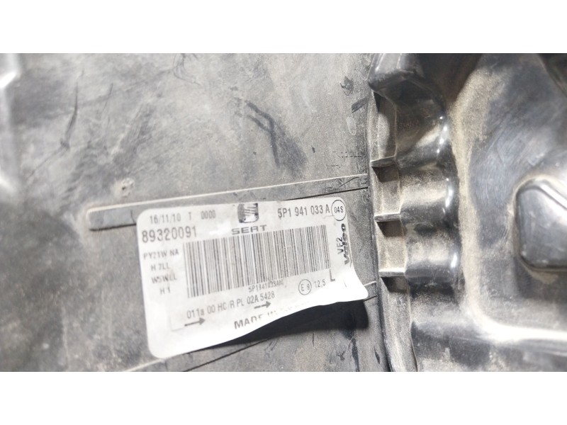 Recambio de faro izquierdo para seat altea xl (5p5, 5p8) 1.6 tdi referencia OEM IAM  5P1941033A 